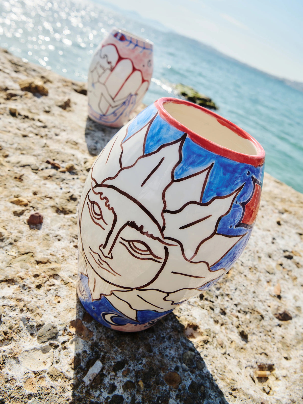 Ceramic Vase XL - The Sun
