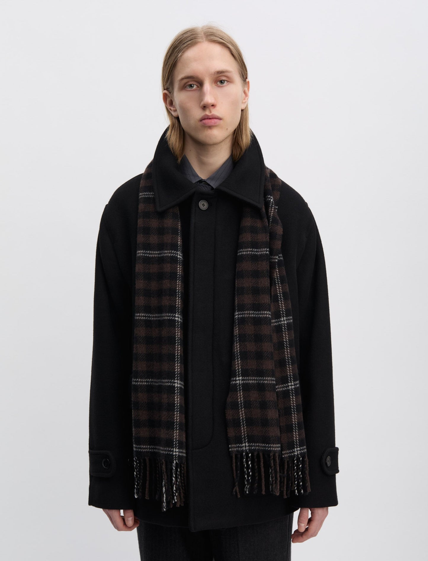 ANOTHER Scarf 1,0 Dark Check