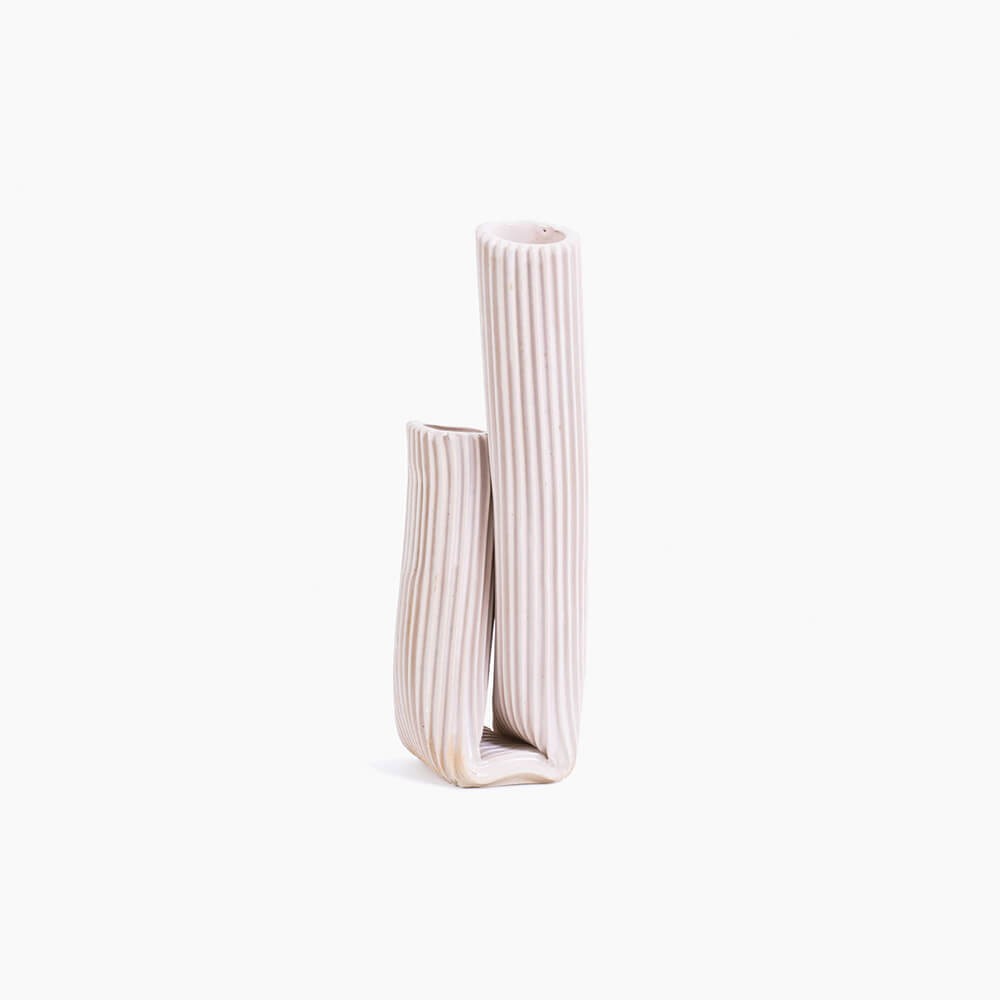 Tulumba Vase - White