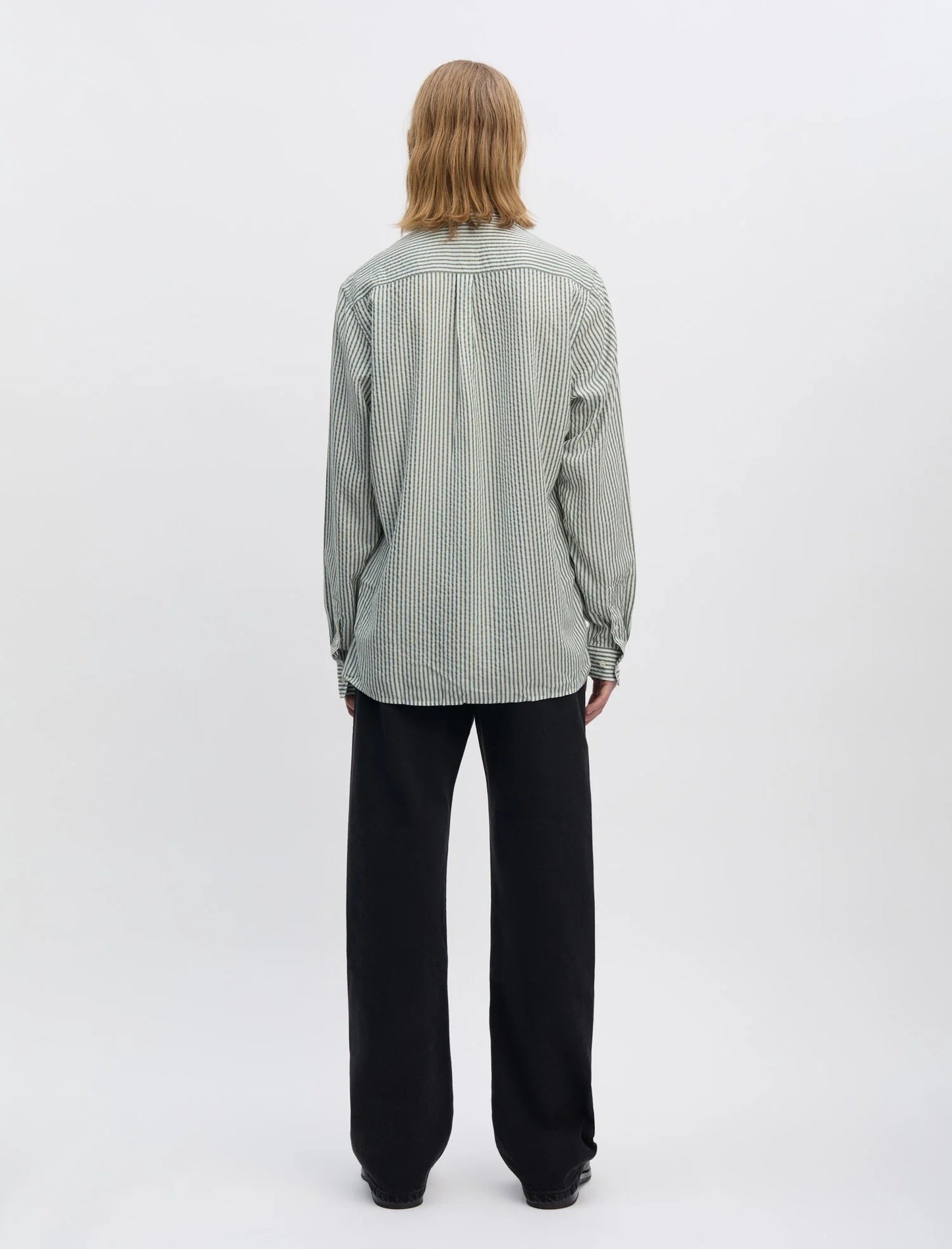 Shirt 1.0 Evergreen White Stripe