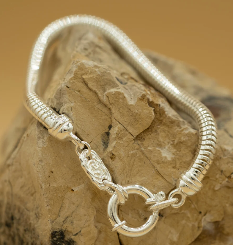 Boa Bracelet - Silver