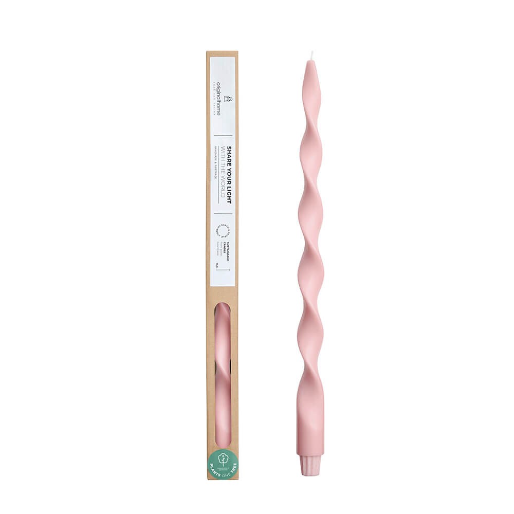 Big Lazy Spiral Candle