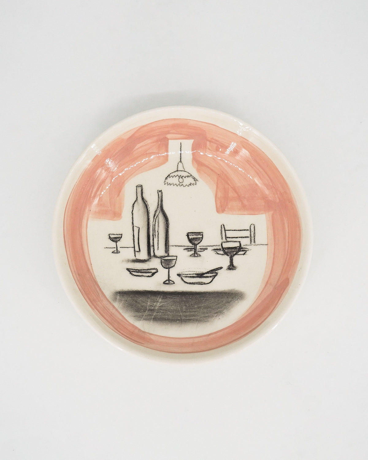 Soup plate - Pinky