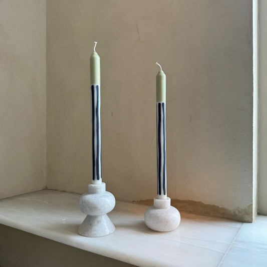 Dinner candles - Gooseberry