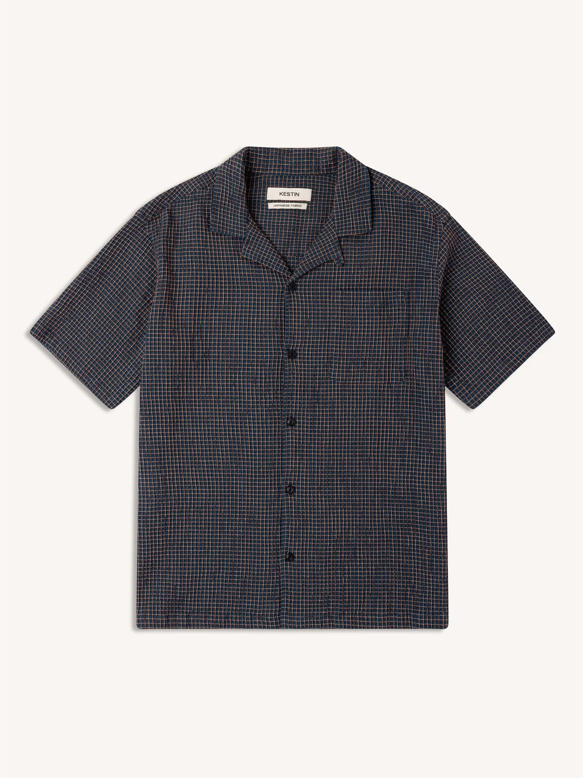 Crammond Shirt Navy Check