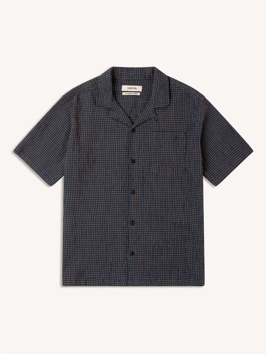 Crammond Shirt Navy Check