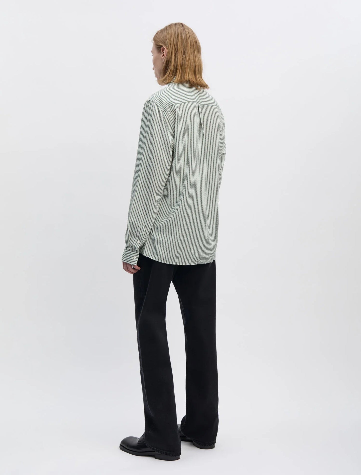 Shirt 1.0 Evergreen White Stripe