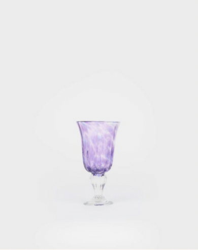 Verre à pied Terre mêlée