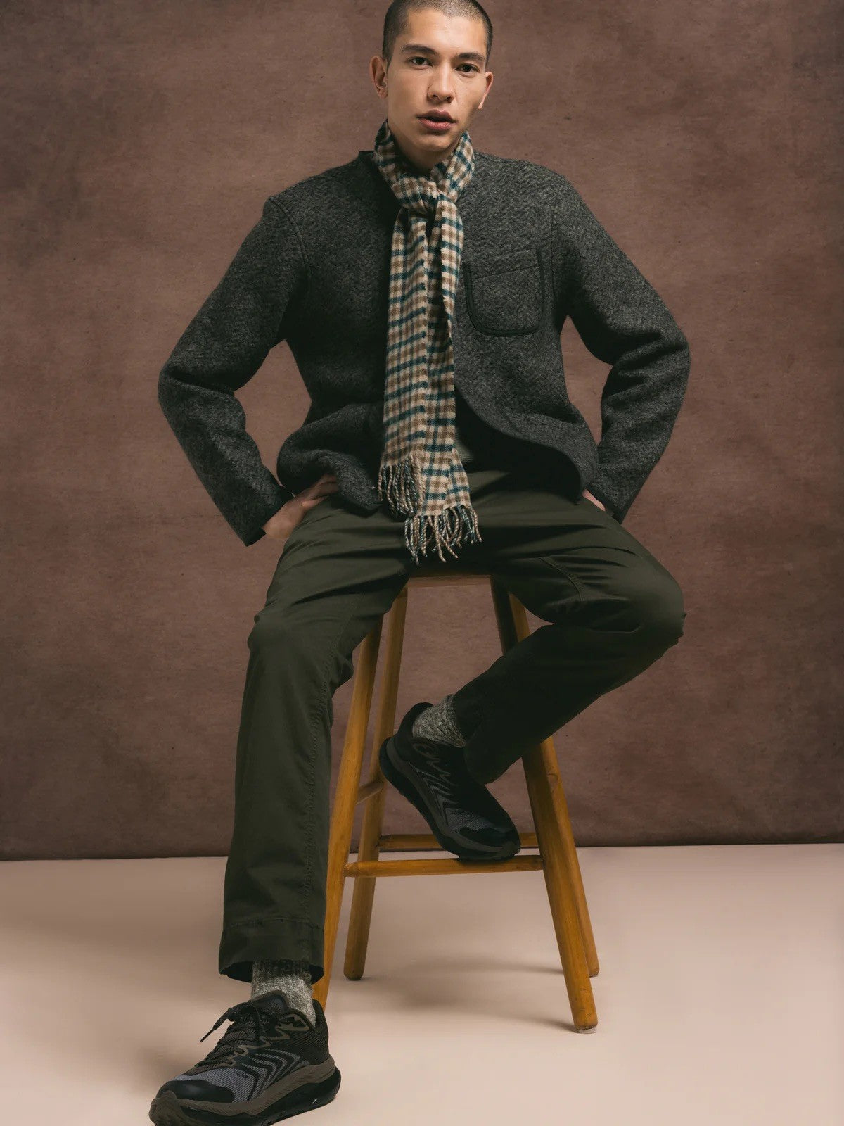 Neist Cardigan - Moss