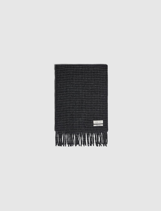 ANOTHER Scarf 1.0 Grey Houndstooth