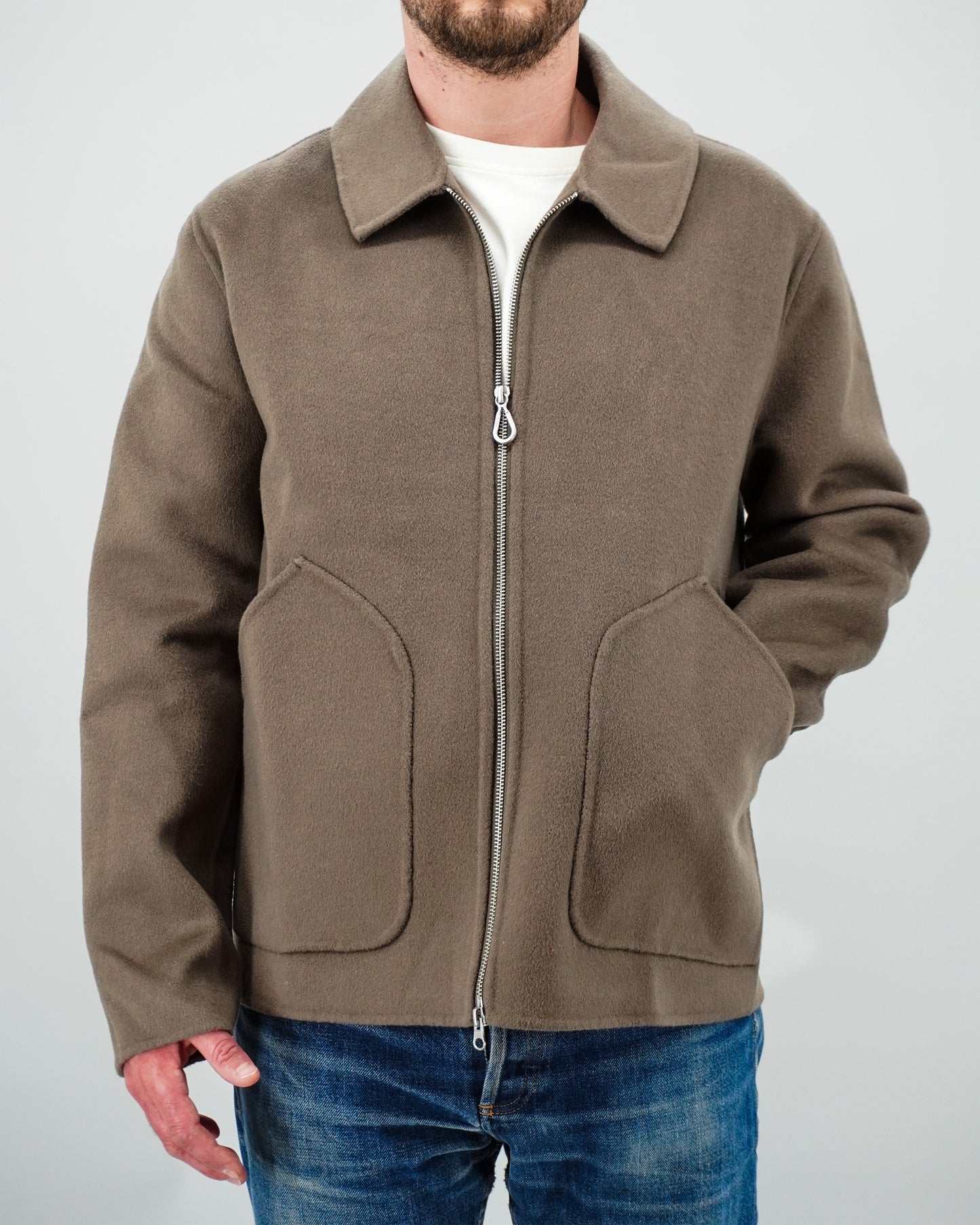 Dante db Veste Courte - Brown