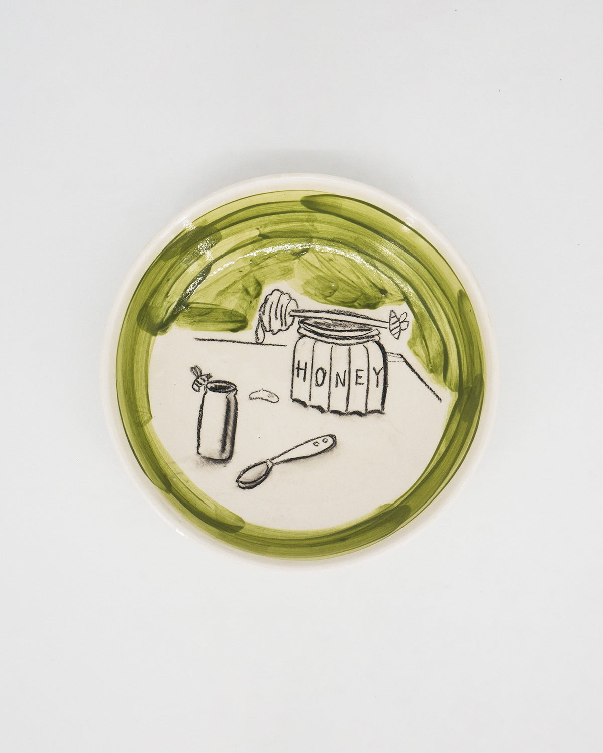 Soup plate - Green