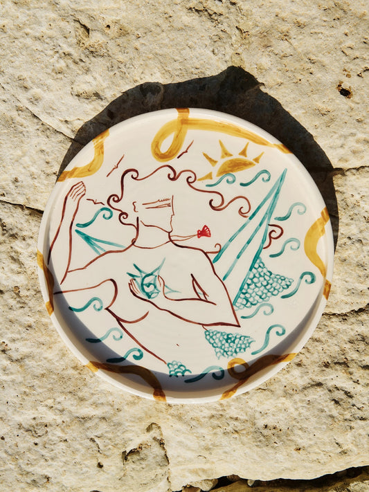 Ceramic Platter - Siren
