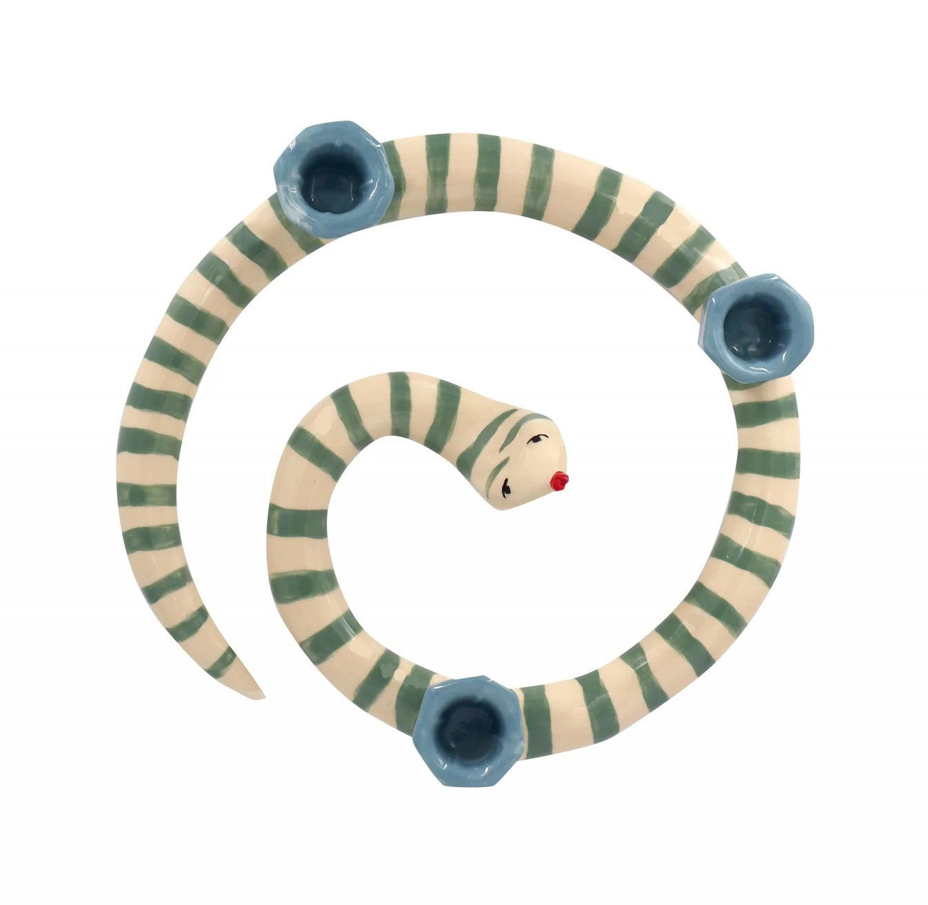 Sneaky Stripes Candleholder