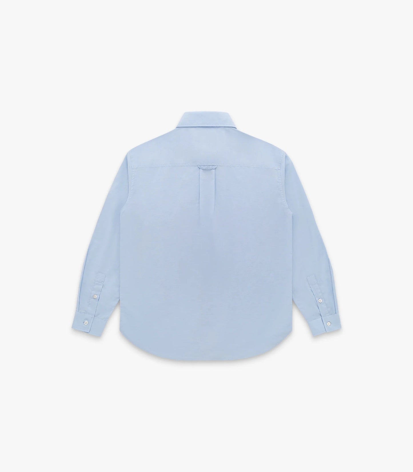 Jones Cotton & Silk Shirt - Light Blue Stripes