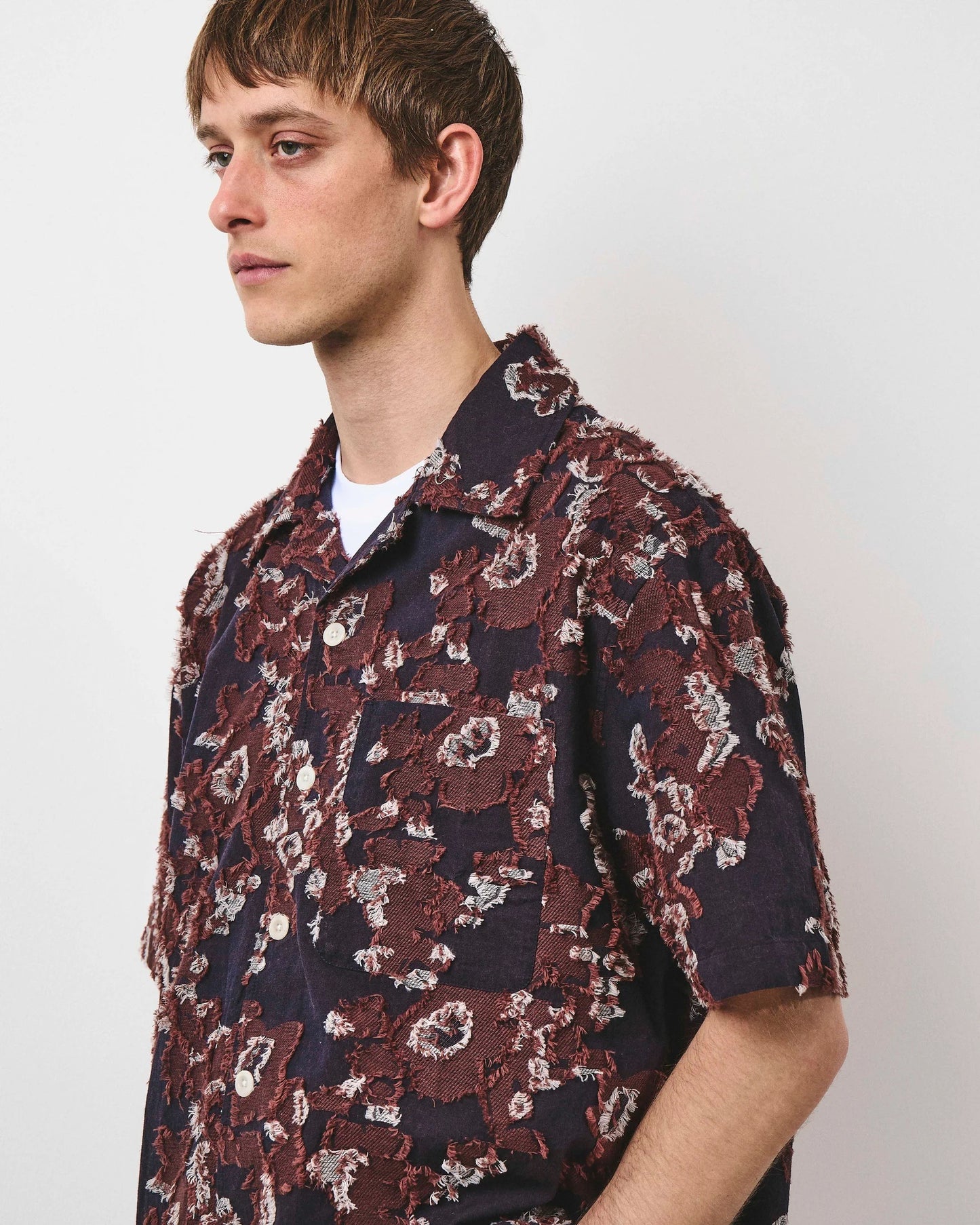 Floral Jacquard Shirt