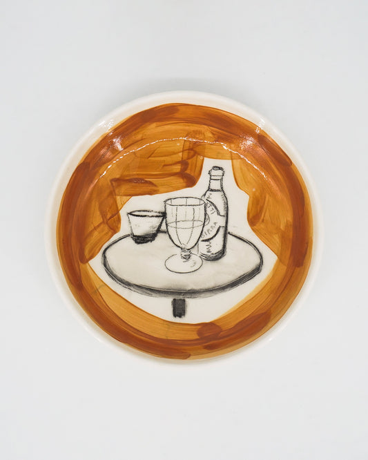 Soup plate - Orange