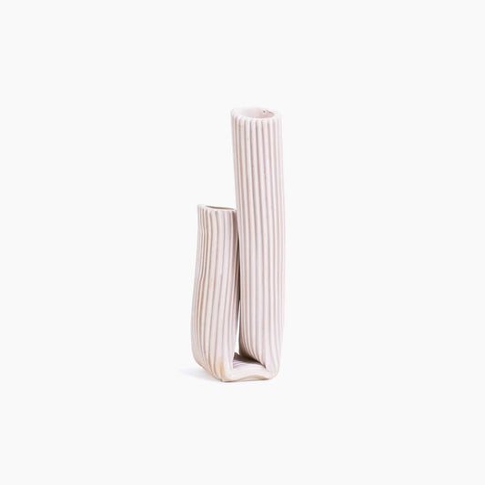 Tulumba Vase - White