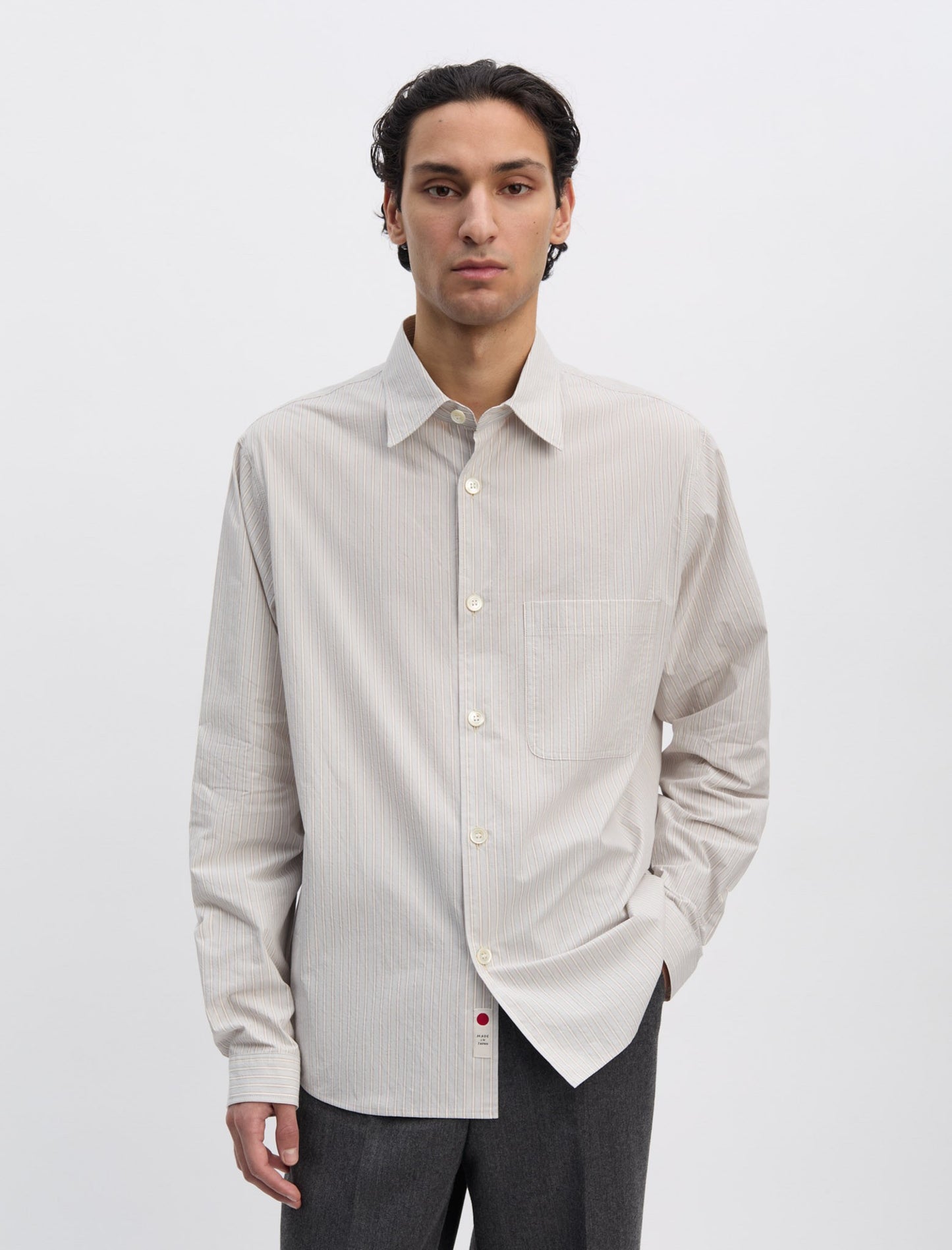 ANOTHER Shirt 4.0 JPN Light Grey Stripe