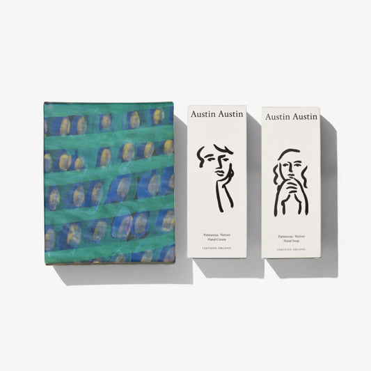 Hand Soap & Hand Cream Gift Set - Palmarosa & Vetiver