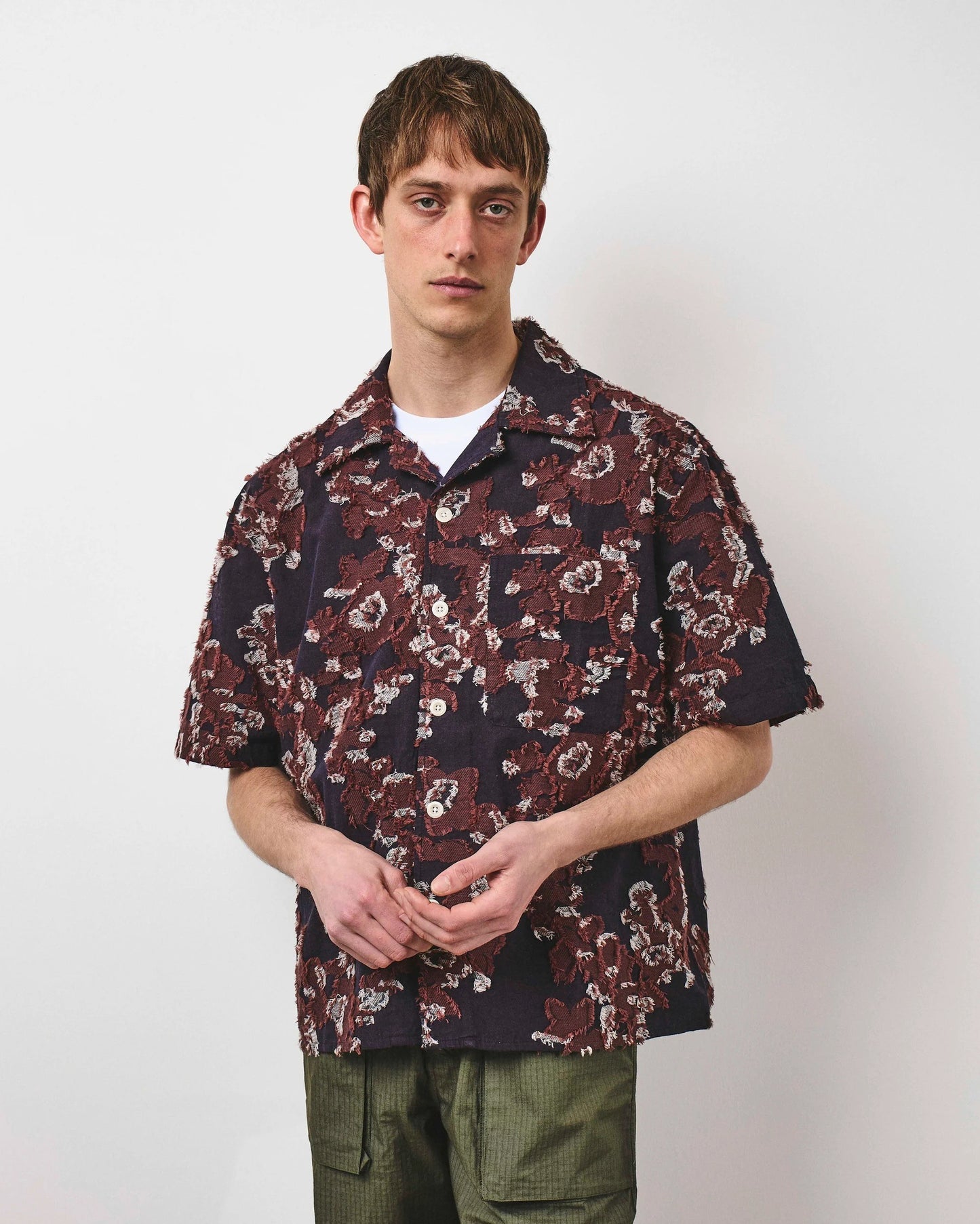 Floral Jacquard Shirt