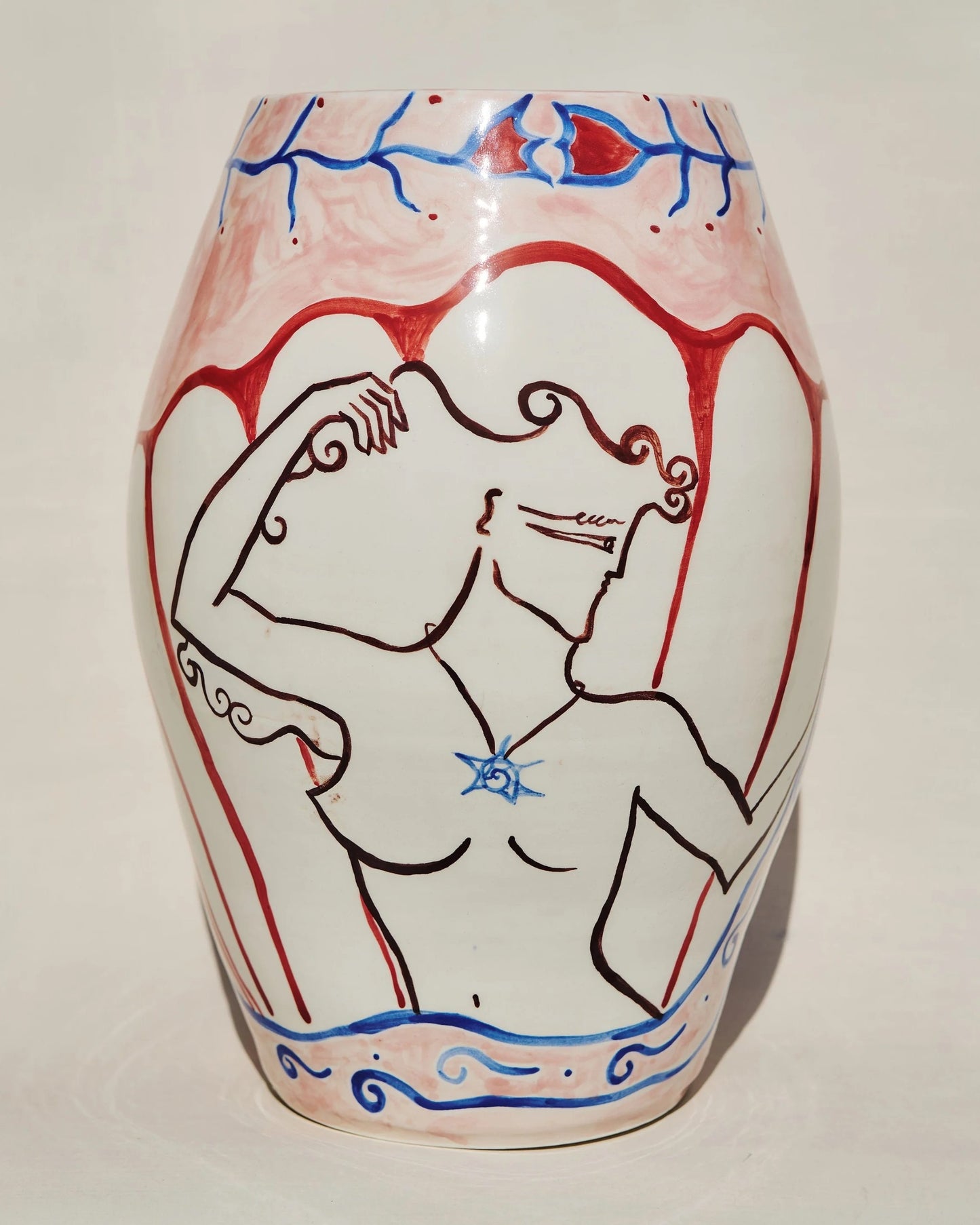 Ceramic Vase XL - The birth of Venus