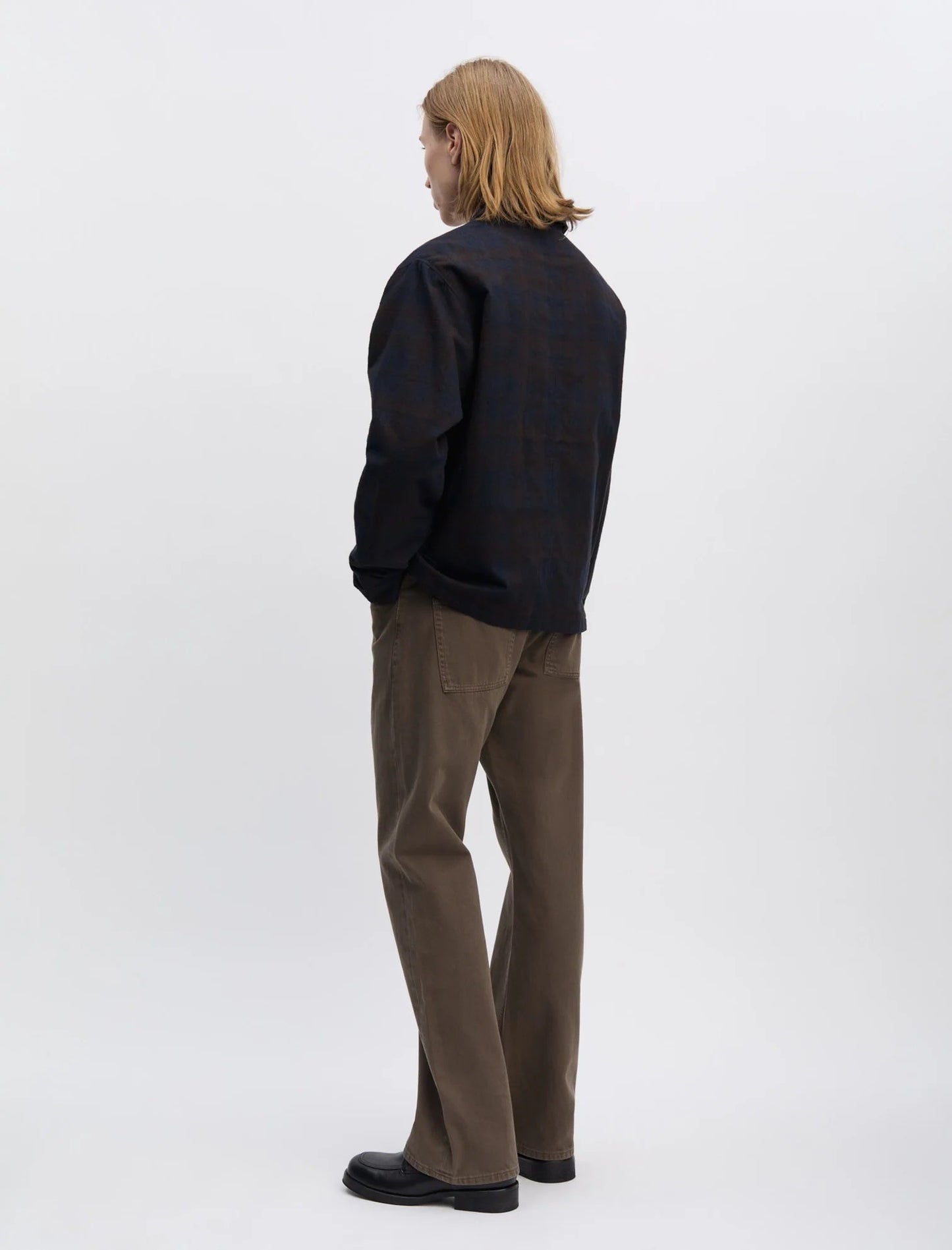 Overshirt 3.0 Navy Brown Check
