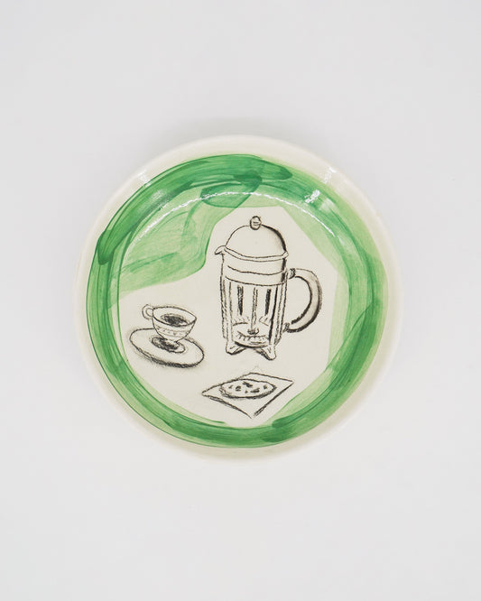Soup plate - Green