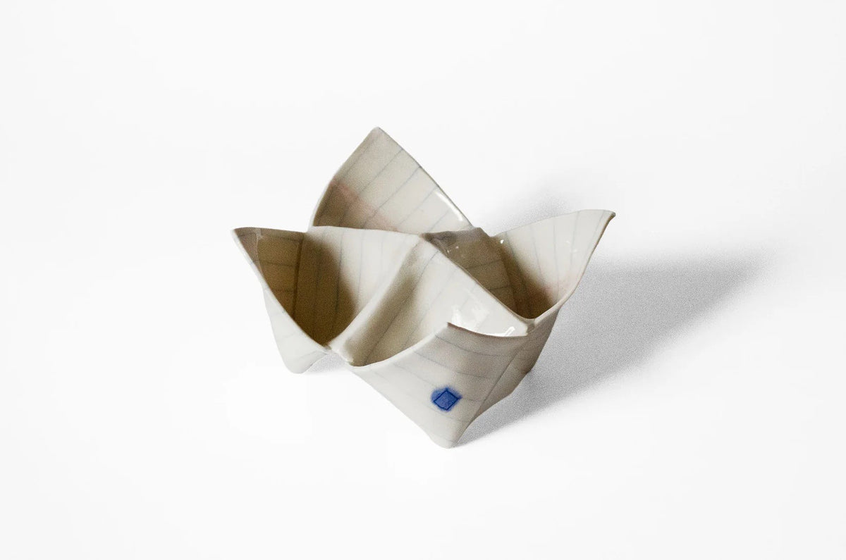 Nerikomi Notepad Origami Fortune Teller Sculpture
