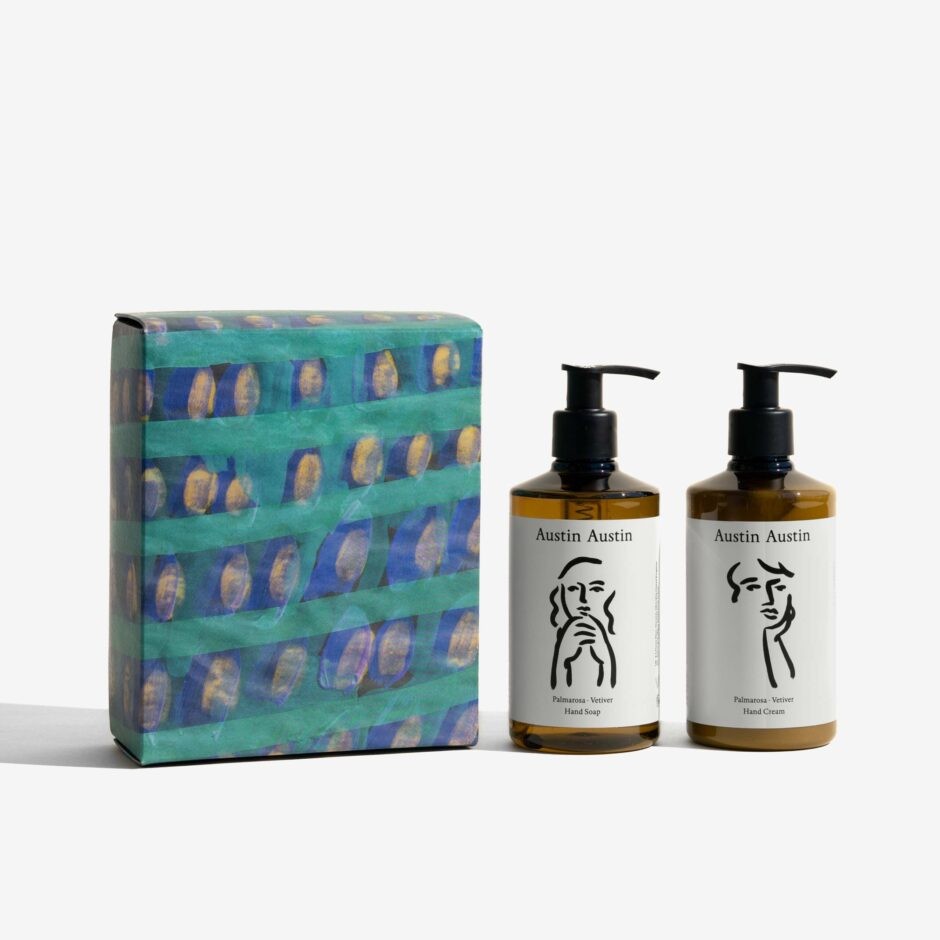 Hand Soap & Hand Cream Gift Set - Palmarosa & Vetiver