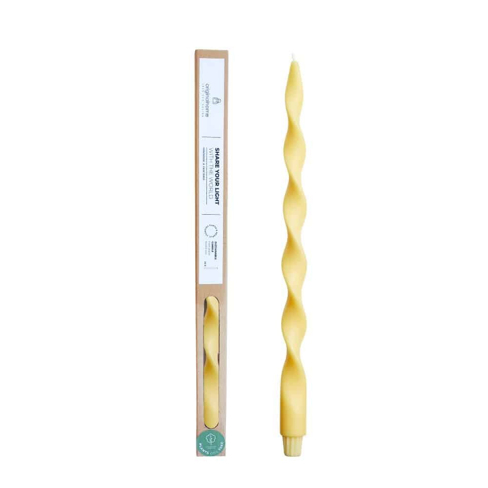 Big Lazy Spiral Candle