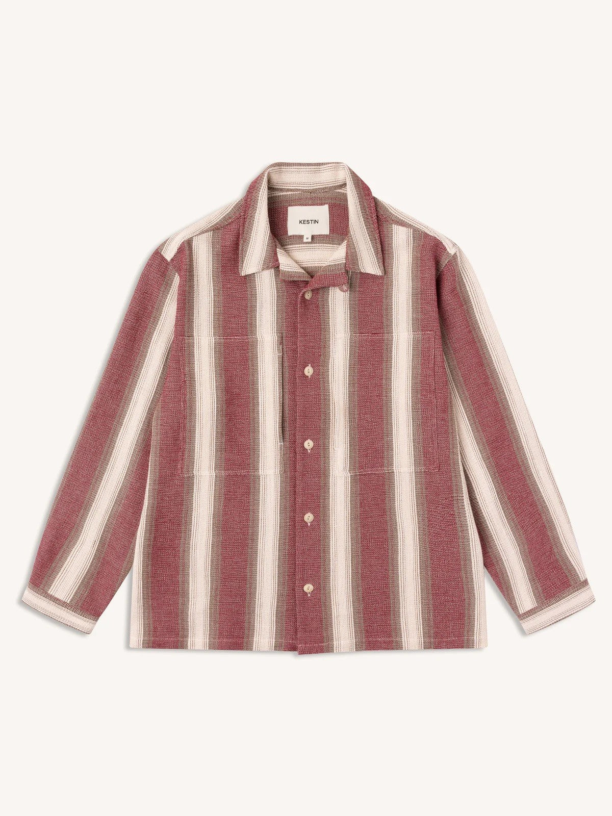 Durno Overshirt Red Brown