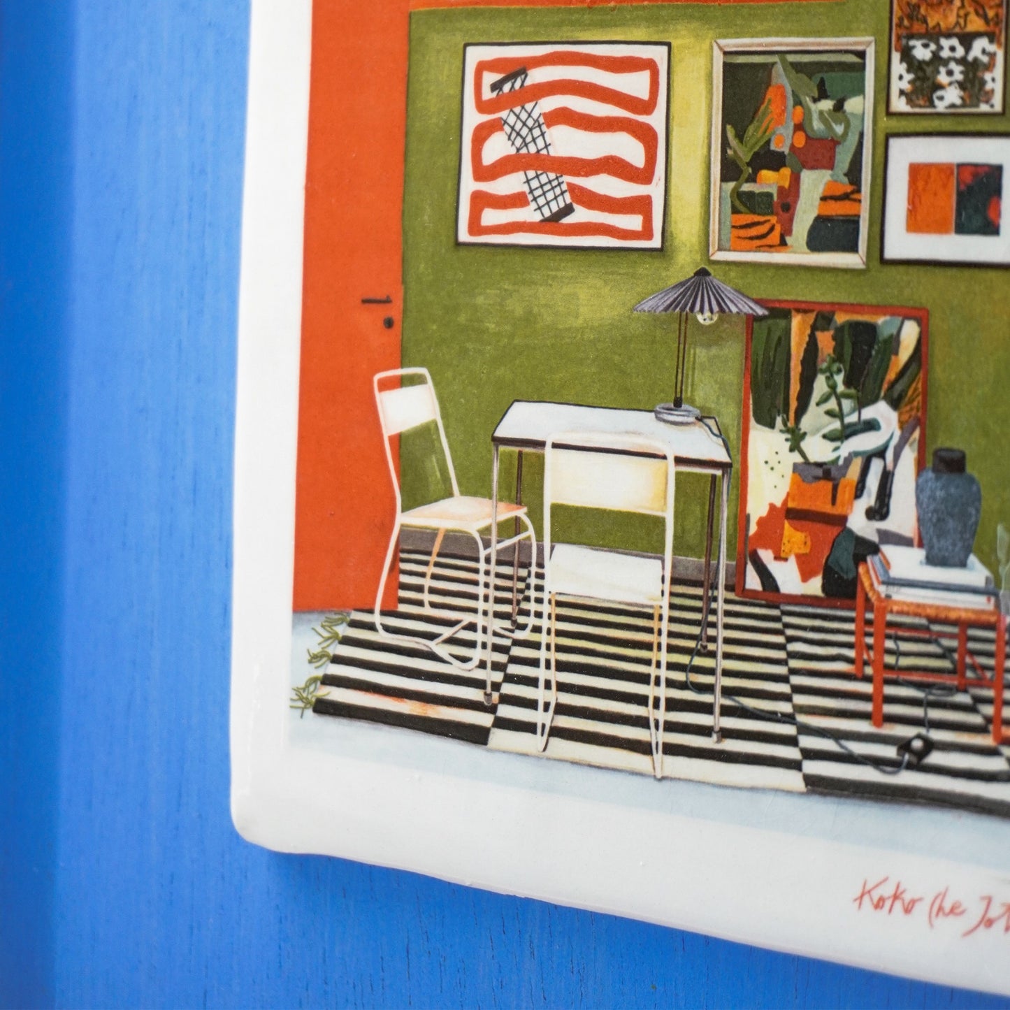 Major Ceramic Painting - Henning's House