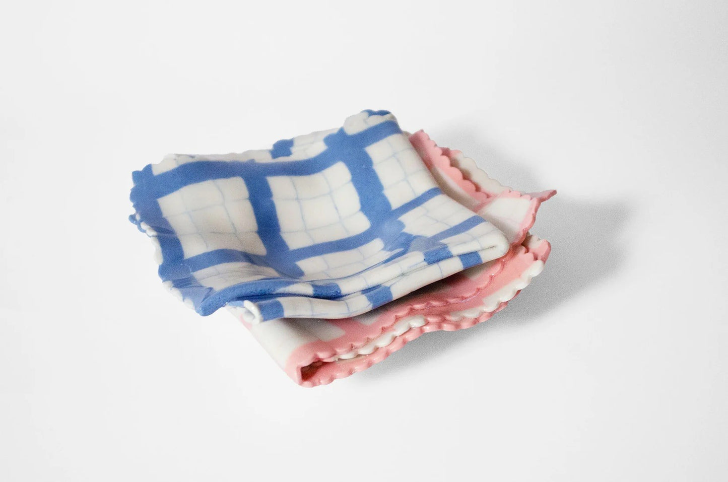 Nerikomi Handkerchief Dish