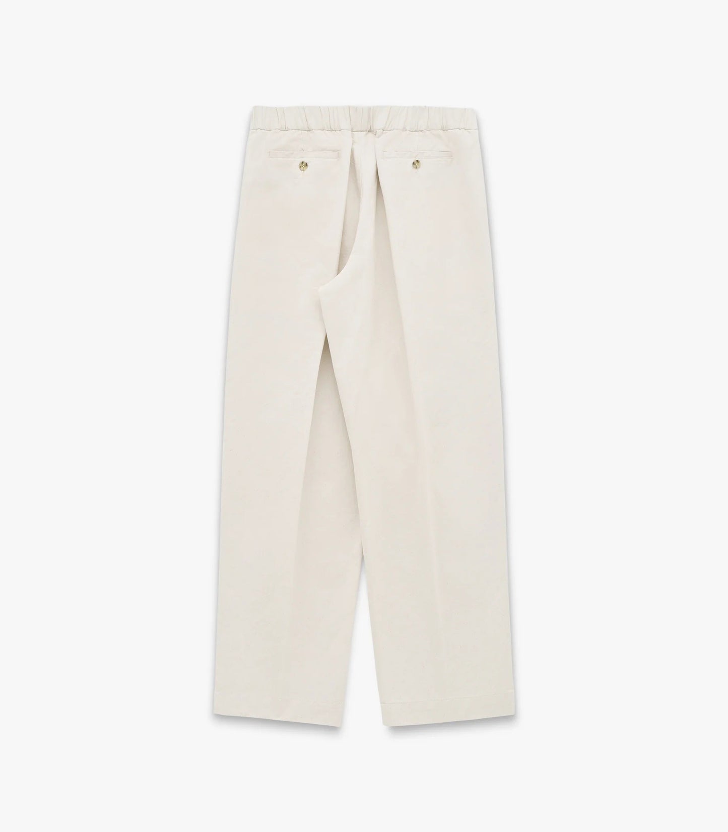 Park Twill Cotton & Linen Pant - Bone