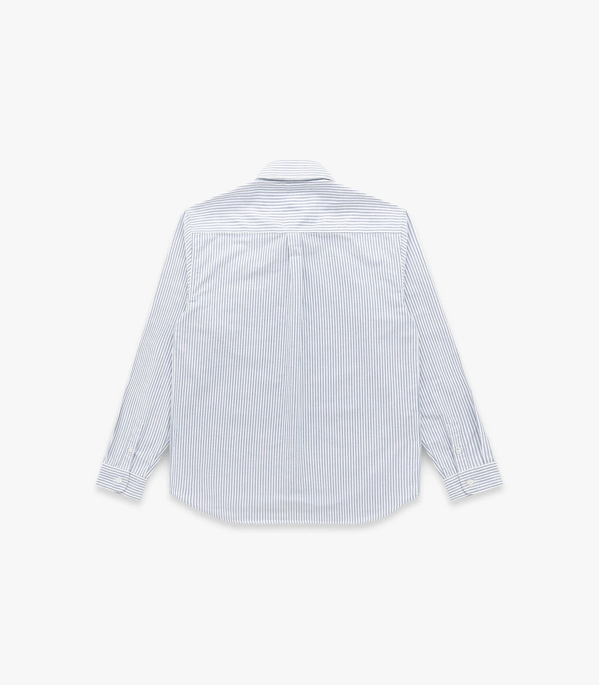 Beefy Cotton Oxford - Navy Stripe