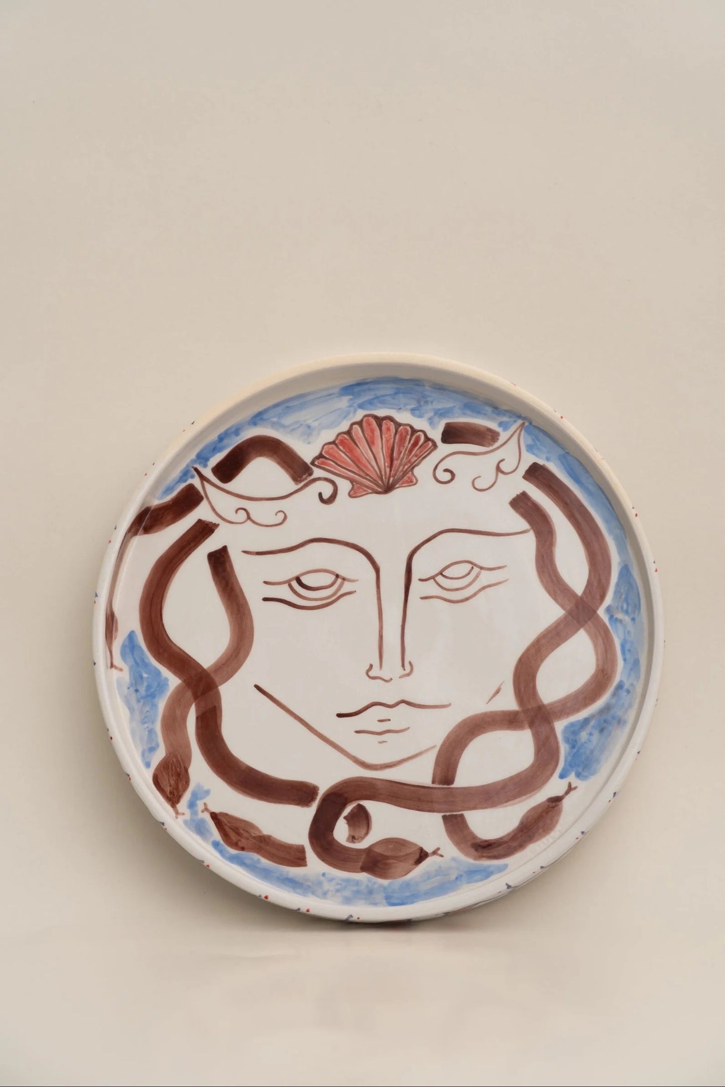 Ceramic Platter - Medusa