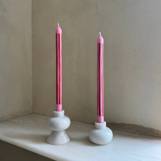 Dinner candles - Rhubarb