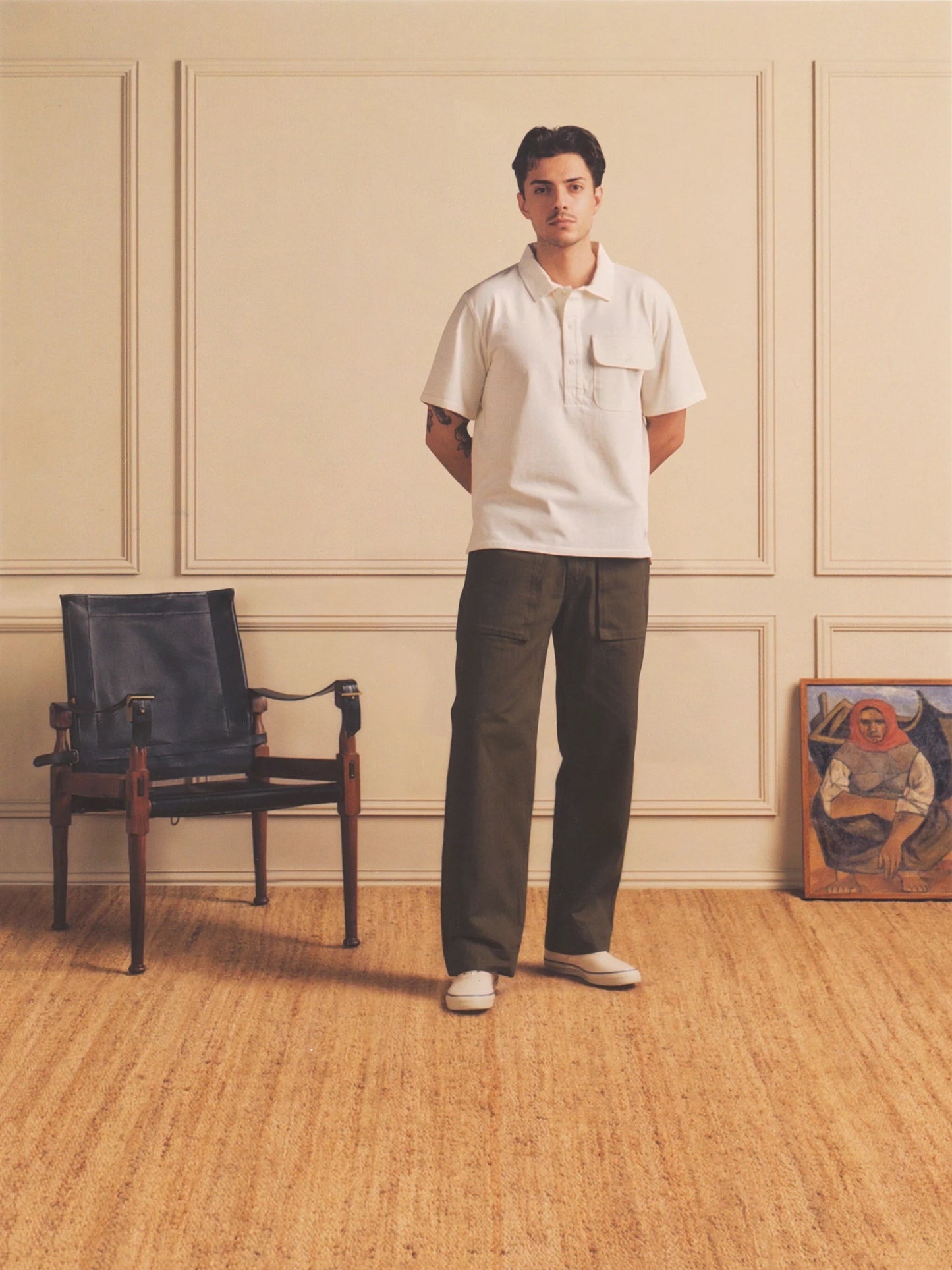 Camp HBT Pant - Military Olive