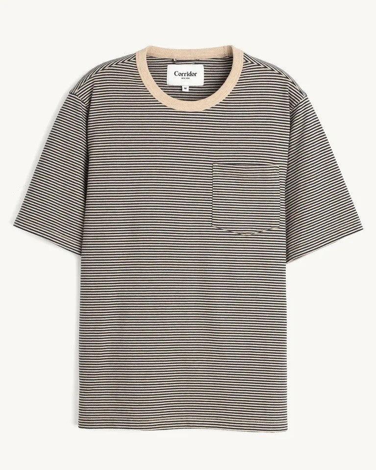 Navy Stripe Tee