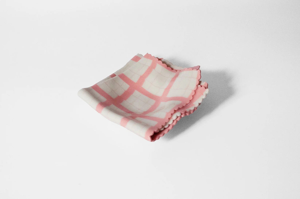 Nerikomi Handkerchief Dish