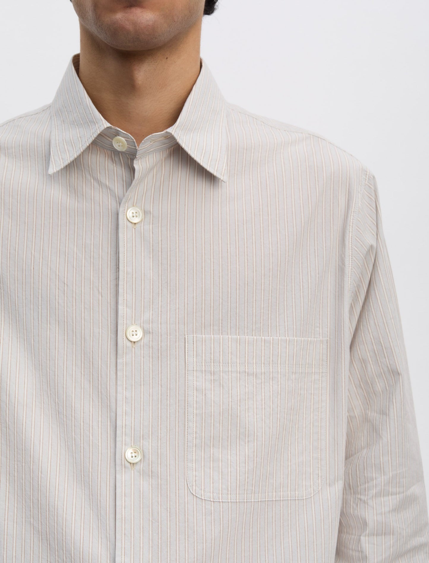 ANOTHER Shirt 4.0 JPN Light Grey Stripe