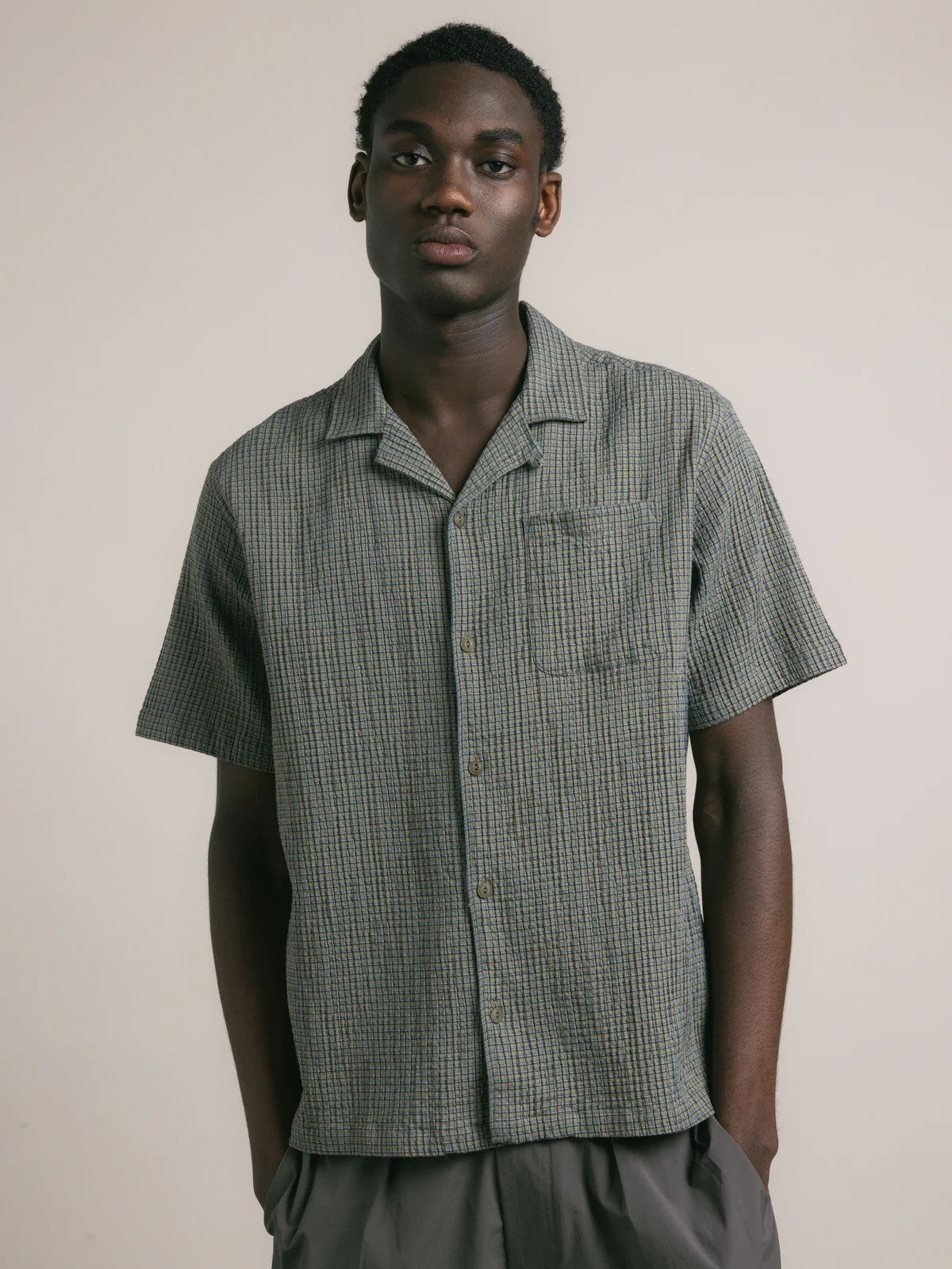 Crammond Shirt Green Check