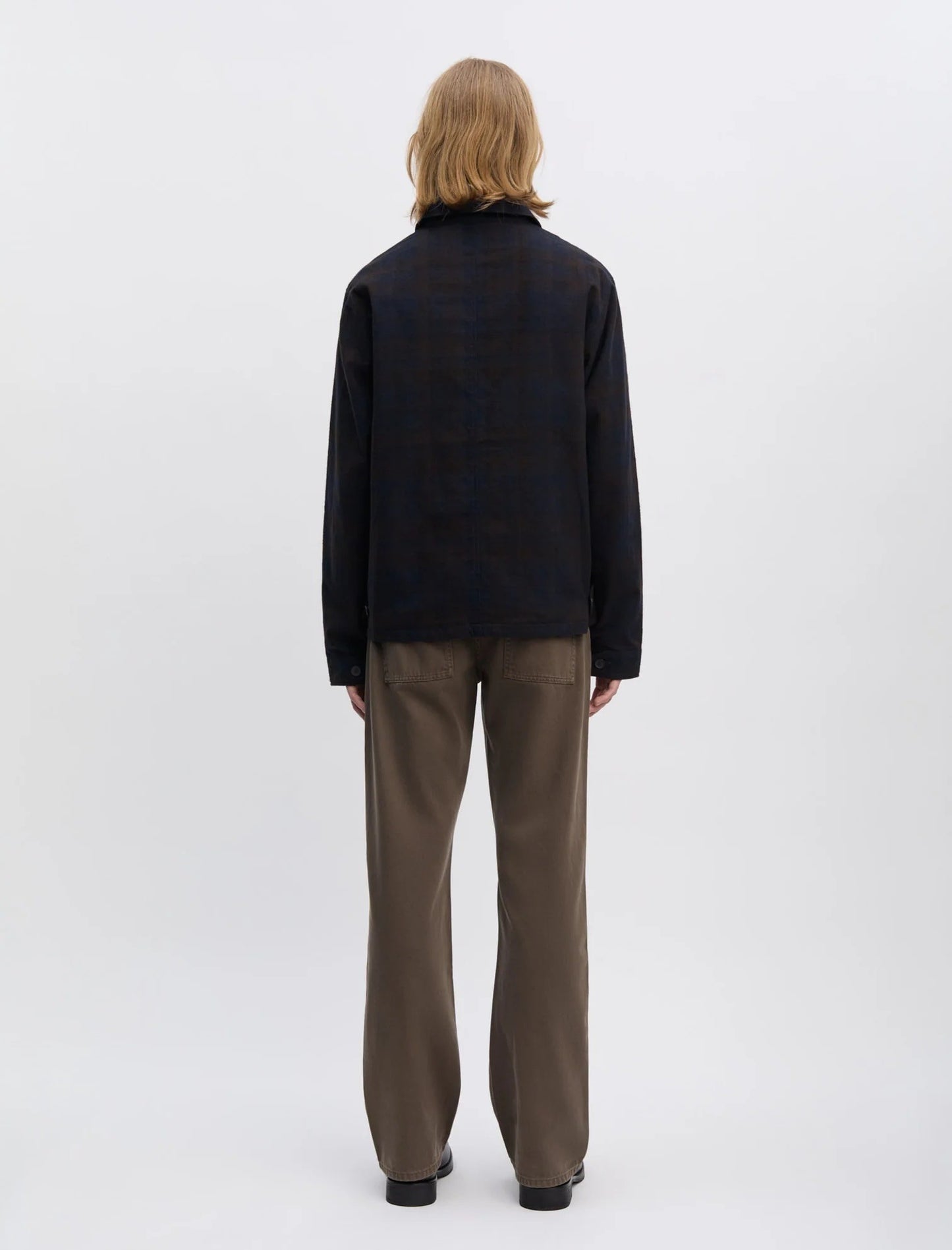Overshirt 3.0 Navy Brown Check