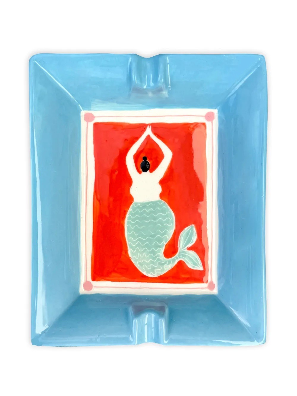 Mermaid Ashtray / Vide Poche - Turquoise
