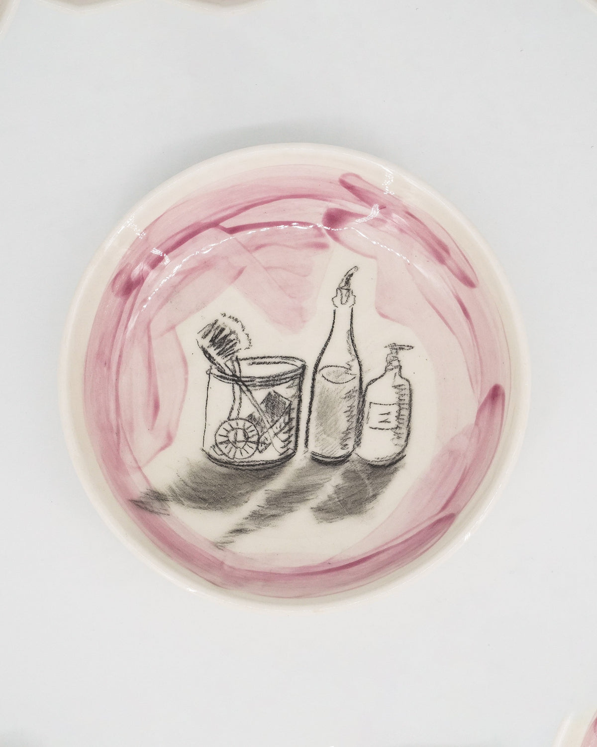 Soup plate - Pinky