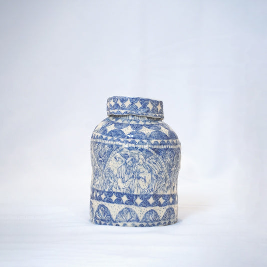Pot with lid