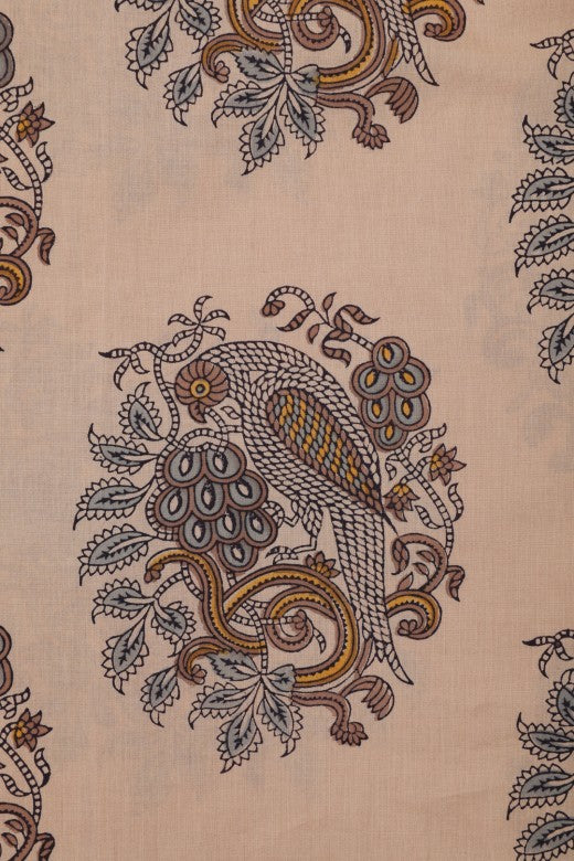 Olbia Block Print Beige