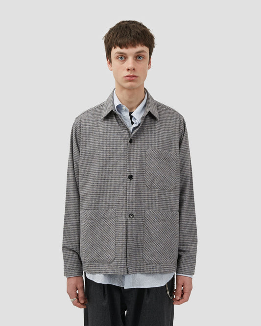 Overshirt Plaid Grey