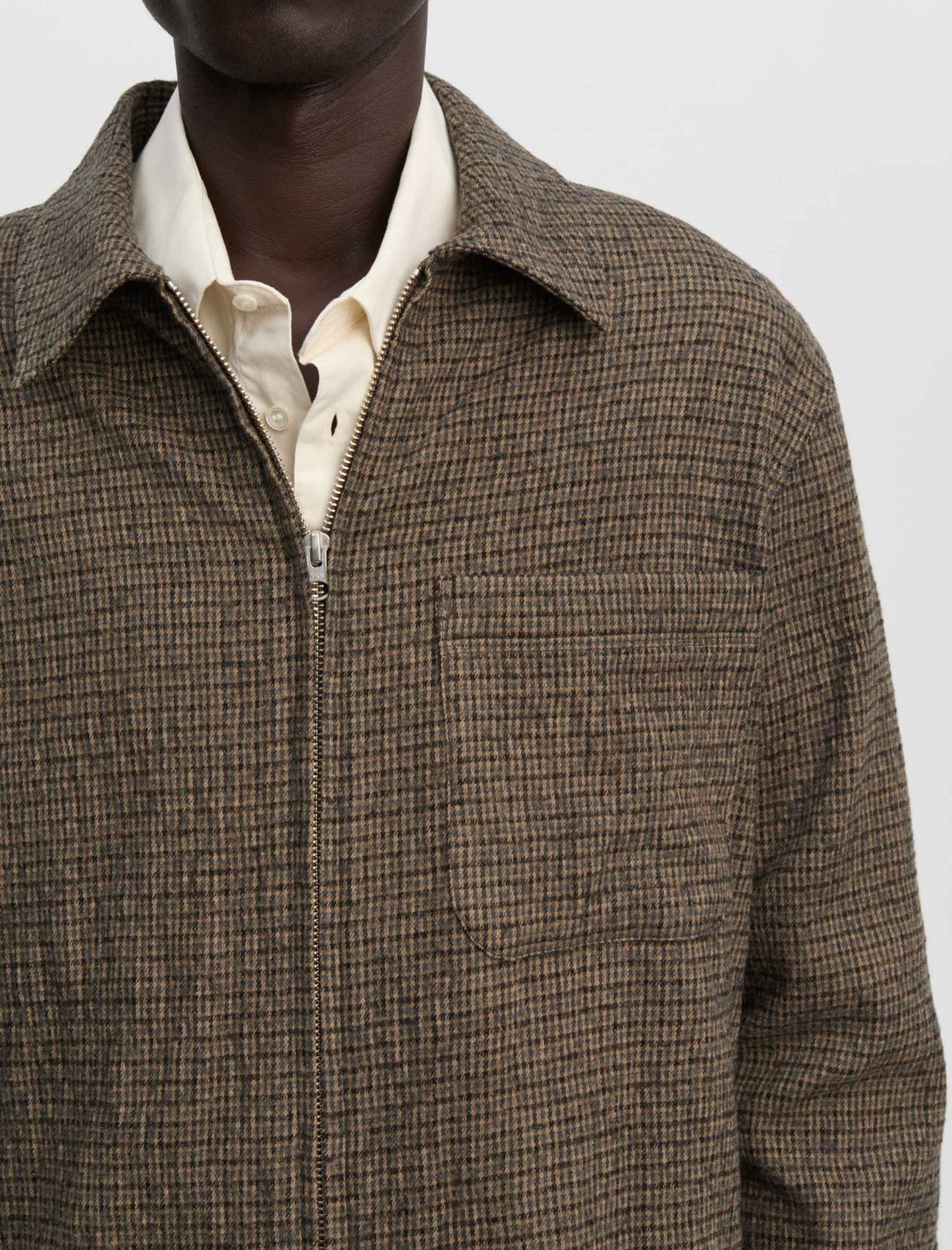 ANOTHER Overshirt 1.0 JPN Tweed Check